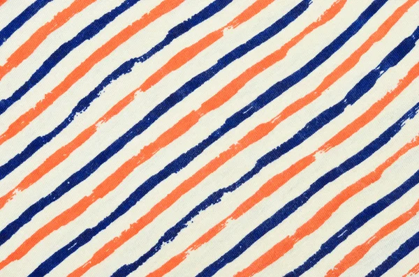 Blue and orange striped background. — Stock Photo, Image