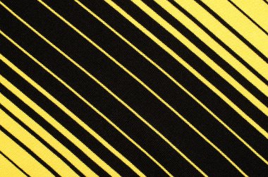 Çizgili siyah ve sarı Tekstil desen arka plan olarak.