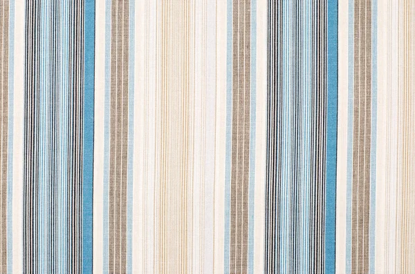 Striped blue and brown textile pattern as a background. — Stock Photo, Image