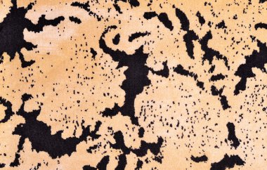 Soyut noktalar desen kumaş üzerine. 