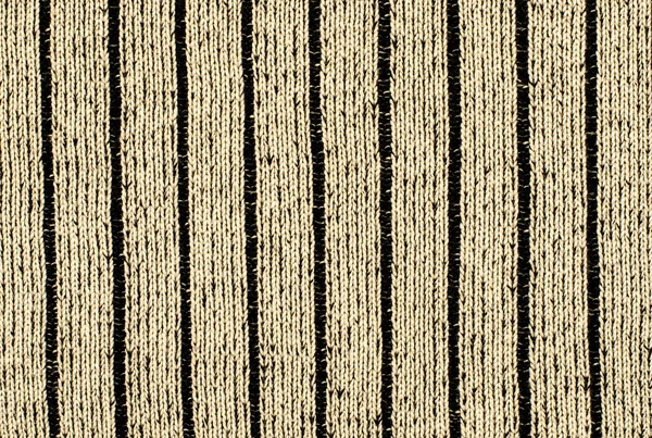 Close up on vertical knit woolen texture. — Stock Photo, Image