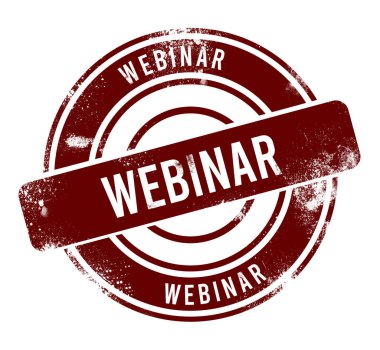 Giyin - kırmızı yuvarlak grunge düğmesi, damga