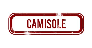 Gecelik - Kırmızı grunge düğmesi, damga