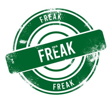 Ucube - yeşil yuvarlak grunge düğmesi, damga