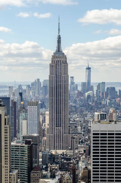 Empire State Binası ile Manhattan manzarası, New York, ABD