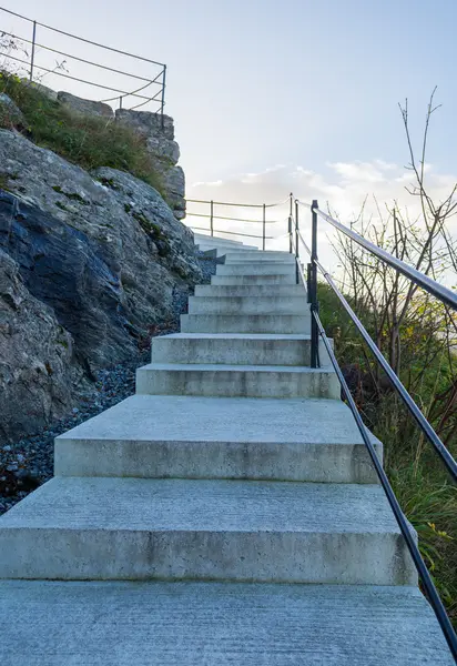 Escaleras del mirador, Alesund — Foto de Stock