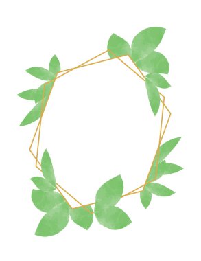 Düğün, poster ya da kart yazdırma için botanik davet şablonları tasarımı.