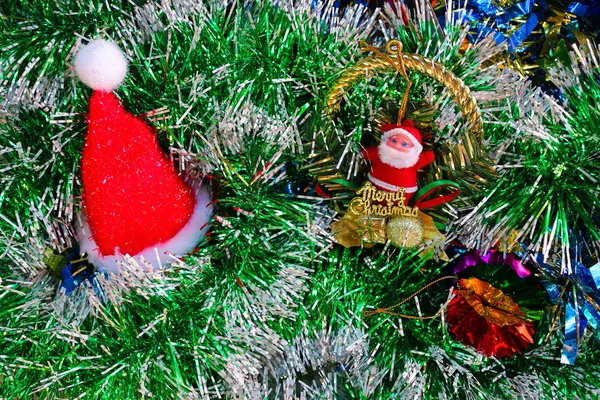 Vánoční téma a Santa — Stock fotografie