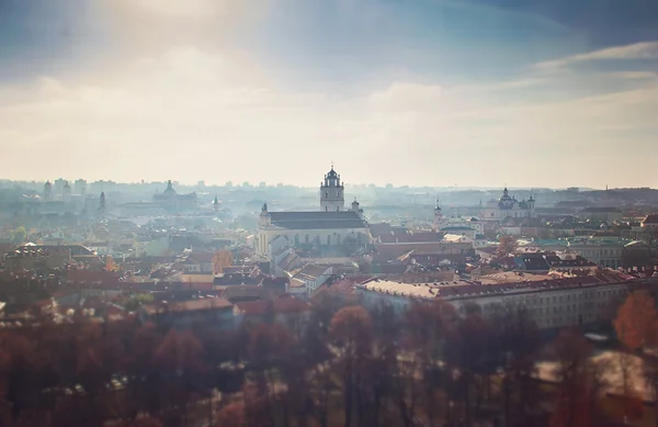 Skyline van Vilnius — Stockfoto