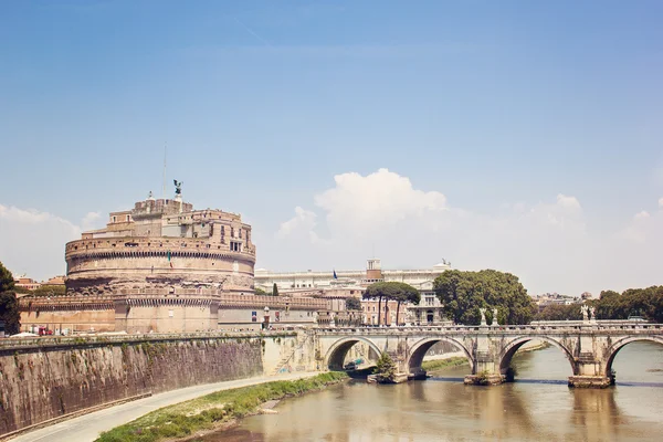 Castillo de San Ángel, Roma, Italia — Foto de Stock