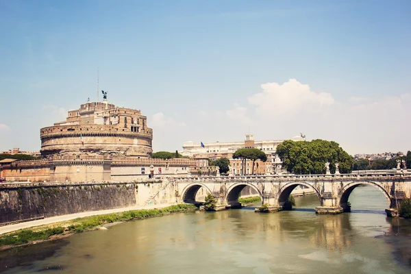 Castillo de San Ángel, Roma, Italia — Foto de Stock