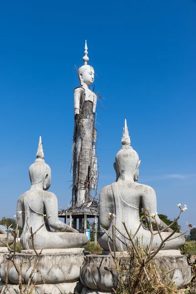 Gamla buddha staty — Stockfoto