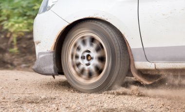 Araba hız kir parça ralli