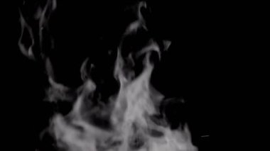 Mutfakta yavaş çekim buharı