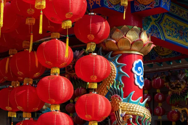 Chinese New Year Lanterns China Town Area — Stock Photo, Image