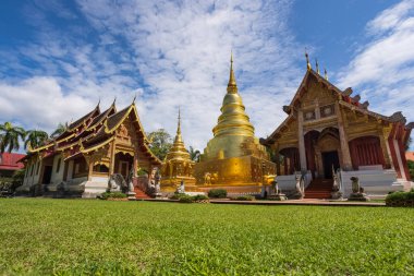 Wat Phra Singh, Tayland, Chiang Mai 'deki en güzel tapınak..