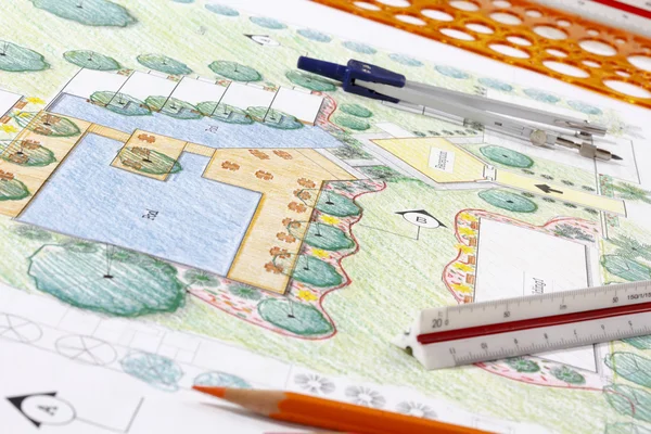 Peyzaj mimarı tasarım otel resort planı