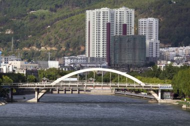 Taian Daqiao köprü Dali City, Yunnan Eyaleti Çin.