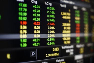 Soyut mali rakamlar arka plan