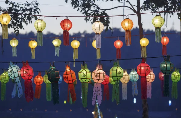 Asian lanterns in festival — Stock Photo, Image