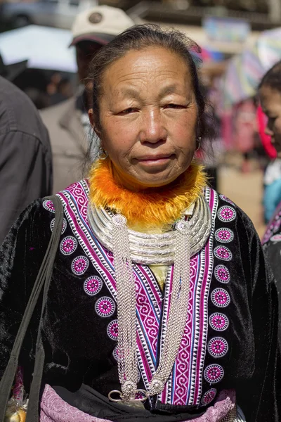 New Year 's Hmong tribes — Stock Photo, Image