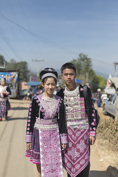 Yeni yıl Hmong kabileleri — Stok fotoğraf