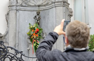 Manneken pis Brüksel