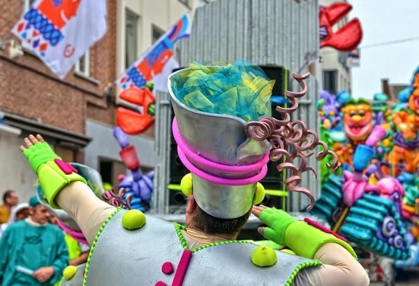 Yearly Halle Carnival, Belgium — Stock Photo, Image
