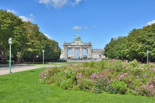 Cinquantenaire Parc в Брюсселе — стоковое фото