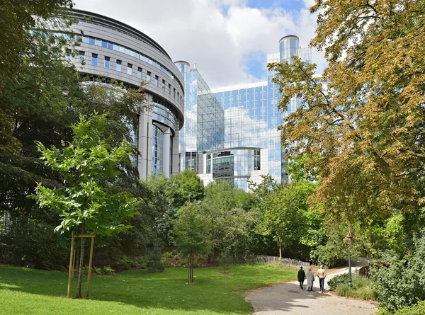 Parlamento europeo a Bruxelles — Foto Stock