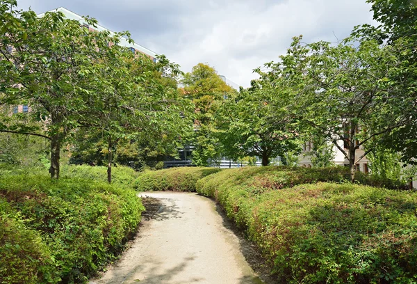 Леопольд Парк в Брюсселе, Бельгия — стоковое фото