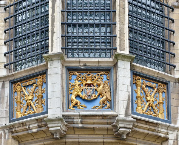 ・ ステーン城のアントワープ、ベルギーの外装の詳細 — ストック写真