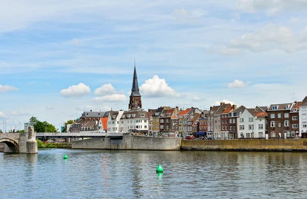 Panorama of Maastricht, Netherlands Royalty Free Stock Images