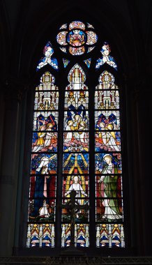 Saint-Martin Kilisesi Courtrai veya Kortrijk kilisede. Belçika