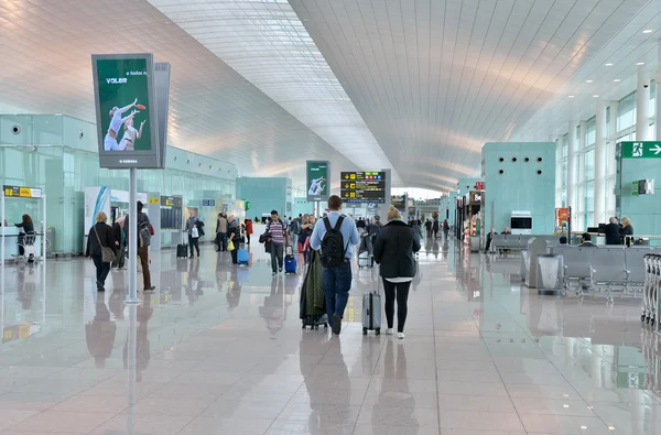 Luchthaven van Barcelona El Prat. Spanje — Stockfoto