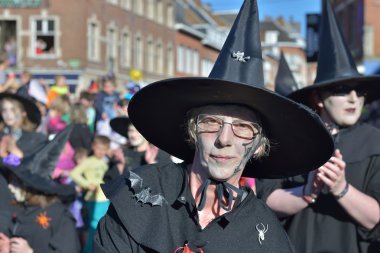 Yıllık karnaval 2014 Nivelles, Belçika,