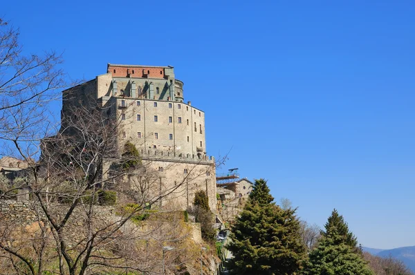 Manastır Sacra di San Michele veya Saint Michael'ın Abbey Piedmont, İtalya
