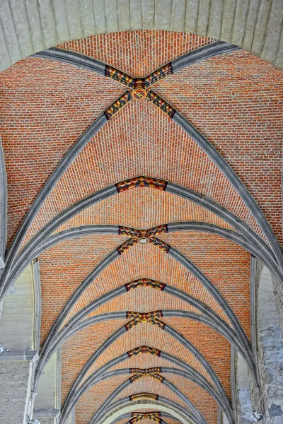 Kolegiátní kostel svaté Gertrudy. Belgie — Stock fotografie