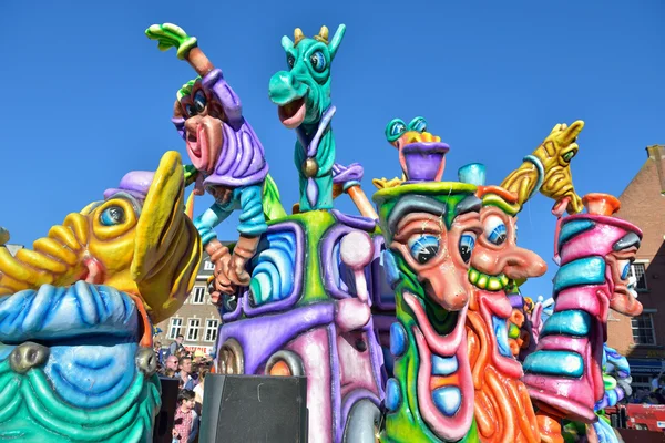 Carnaval in nivelles, België — Stockfoto