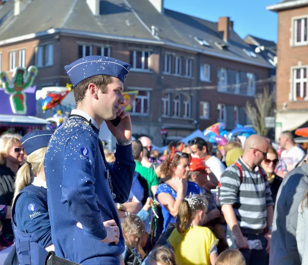 Carnevale annuale a Nivelles, 2014 — Foto Stock