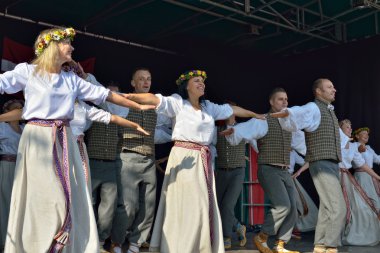 Brüksel Letonca dansçılar