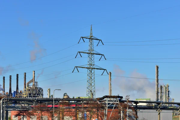 Panorama van industriële zone — Stockfoto