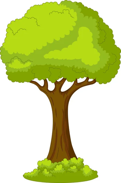 Drzewo dla Ciebie projekt — Wektor stockowy
