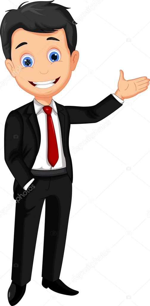 Business man cartoon presenting Stock Vector Image by ©starlight789 #54372567 Business man cartoon presenting Stock Vector Image by ©starlight789 #54372567