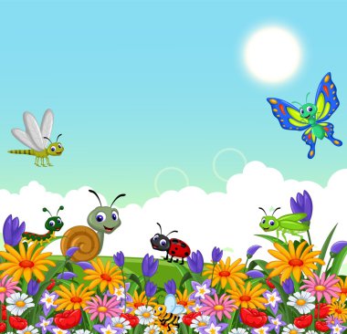 Böceklerin şirin koleksiyonu