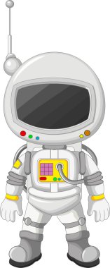 astronot karikatür