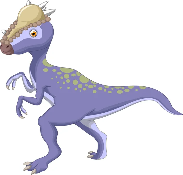 Schattige dinosaurus cartoon — Stockvector