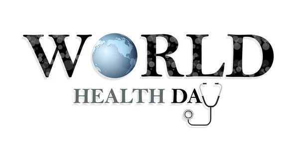 Concepto del Día Mundial de la Salud — Archivo Imágenes Vectoriales