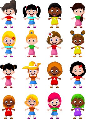 şirin çocuk kız çizgi film koleksiyonu