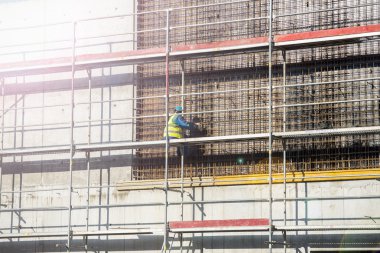 Şantiye yakın çekim